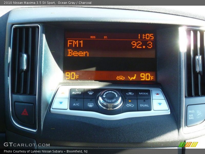 Ocean Gray / Charcoal 2010 Nissan Maxima 3.5 SV Sport