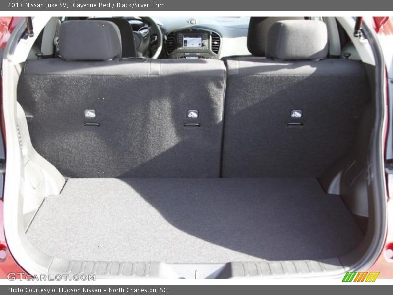 Cayenne Red / Black/Silver Trim 2013 Nissan Juke SV