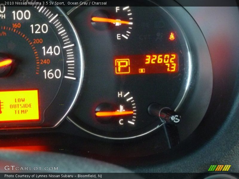 Ocean Gray / Charcoal 2010 Nissan Maxima 3.5 SV Sport