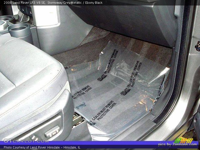 Stornoway Grey Metallic / Ebony Black 2008 Land Rover LR3 V8 SE