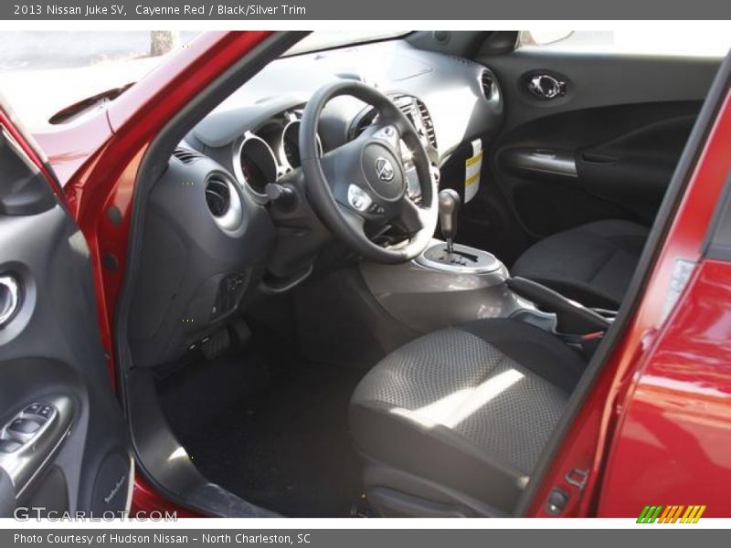 Cayenne Red / Black/Silver Trim 2013 Nissan Juke SV