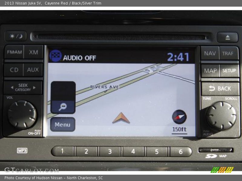 Cayenne Red / Black/Silver Trim 2013 Nissan Juke SV