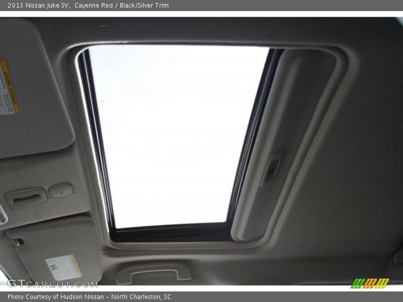 Cayenne Red / Black/Silver Trim 2013 Nissan Juke SV