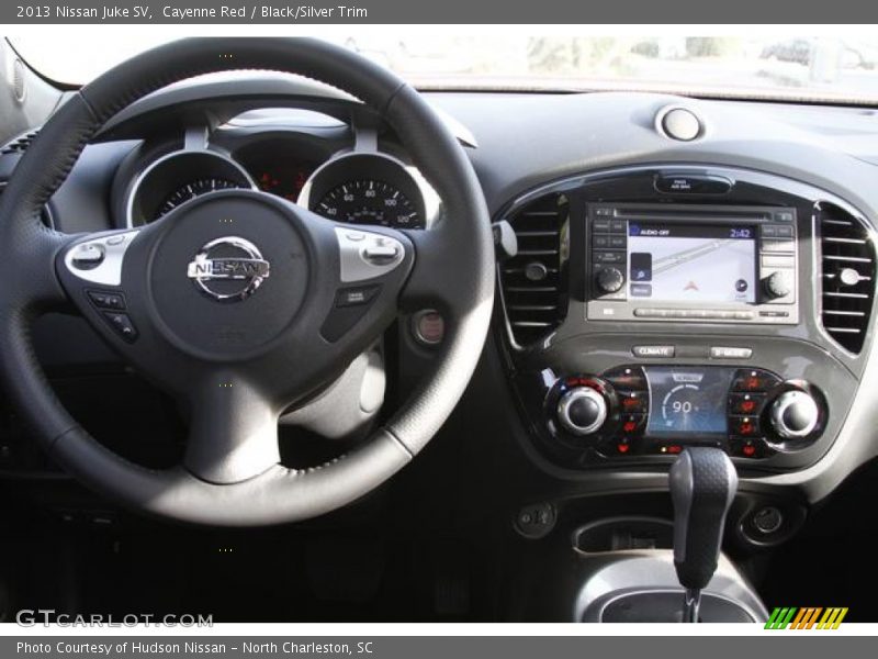 Cayenne Red / Black/Silver Trim 2013 Nissan Juke SV