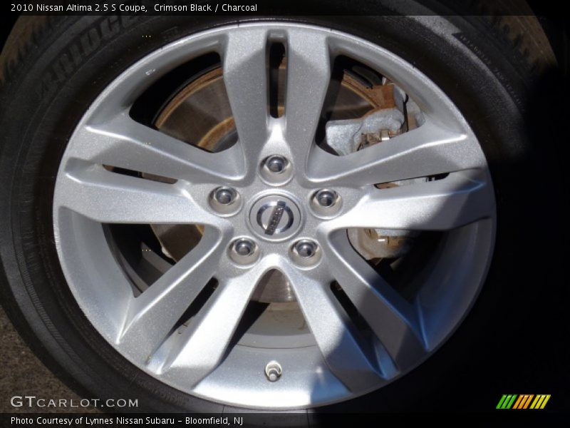 Crimson Black / Charcoal 2010 Nissan Altima 2.5 S Coupe