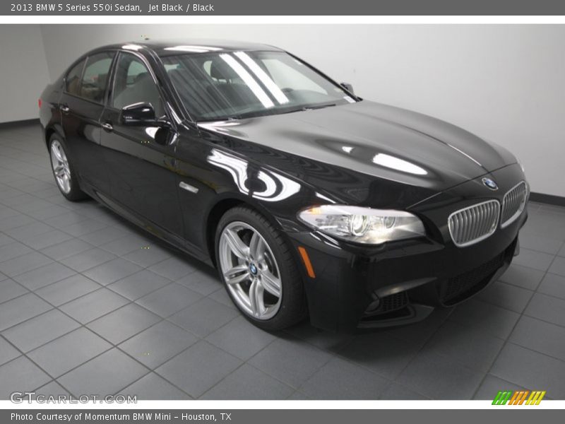 Jet Black / Black 2013 BMW 5 Series 550i Sedan