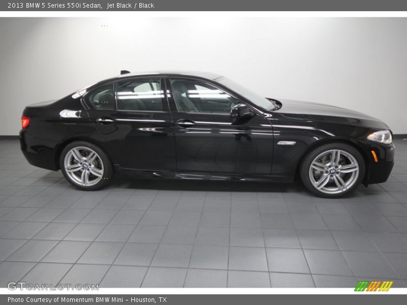 Jet Black / Black 2013 BMW 5 Series 550i Sedan