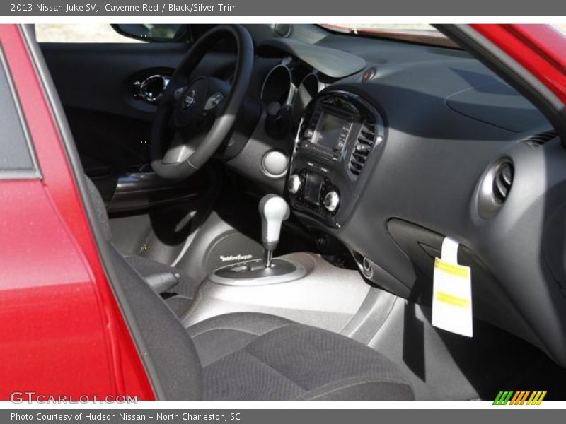 Cayenne Red / Black/Silver Trim 2013 Nissan Juke SV