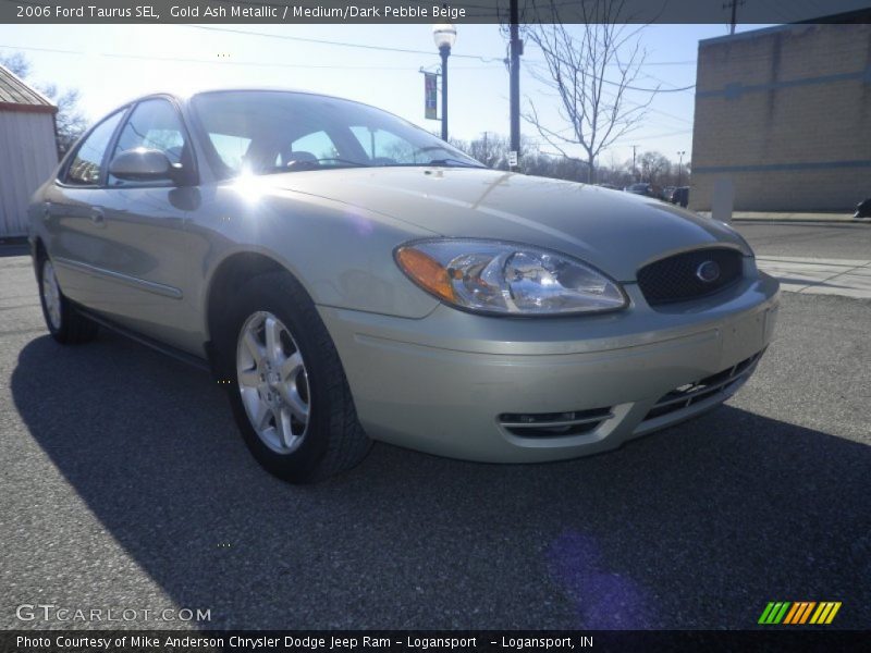 Gold Ash Metallic / Medium/Dark Pebble Beige 2006 Ford Taurus SEL