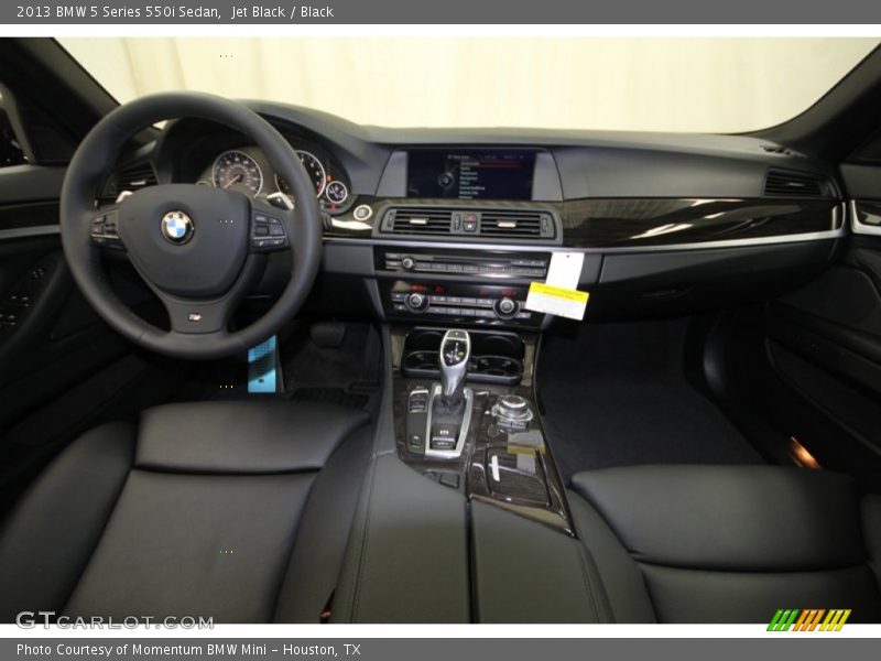 Jet Black / Black 2013 BMW 5 Series 550i Sedan