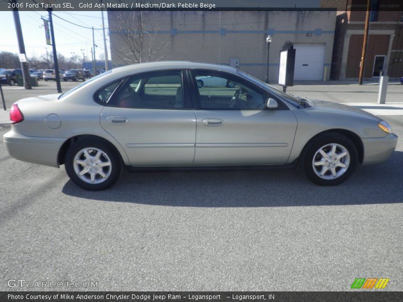 Gold Ash Metallic / Medium/Dark Pebble Beige 2006 Ford Taurus SEL