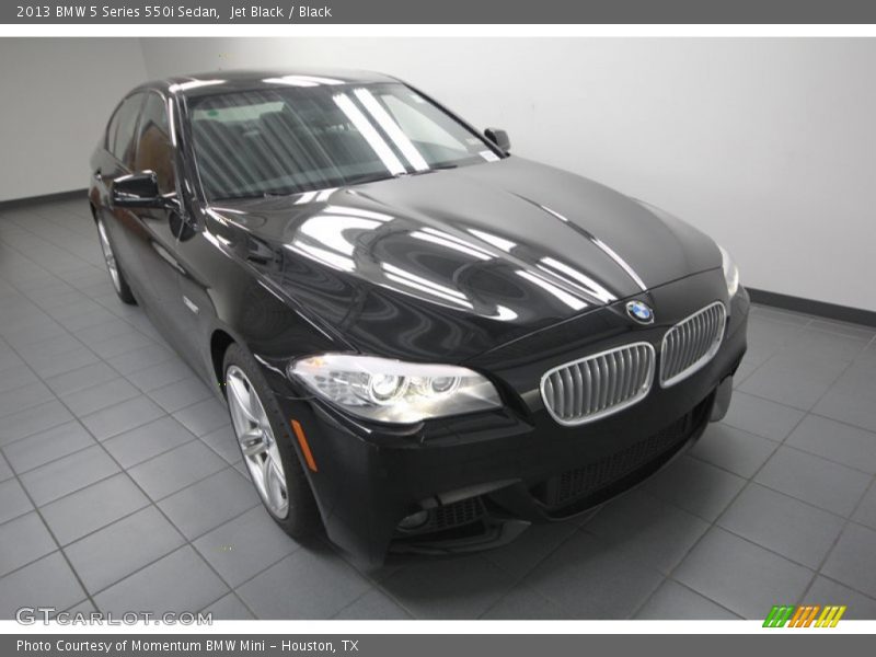 Jet Black / Black 2013 BMW 5 Series 550i Sedan