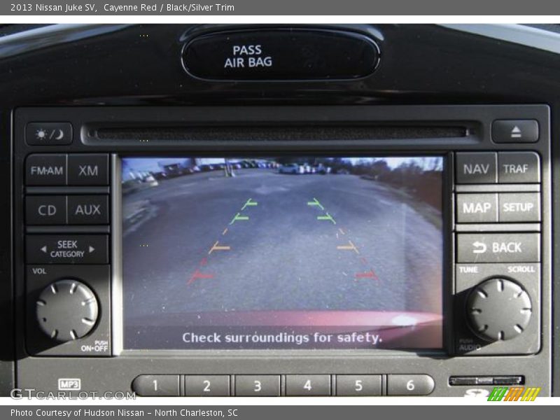 Cayenne Red / Black/Silver Trim 2013 Nissan Juke SV