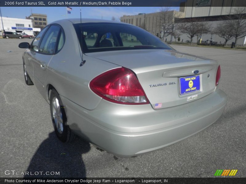 Gold Ash Metallic / Medium/Dark Pebble Beige 2006 Ford Taurus SEL