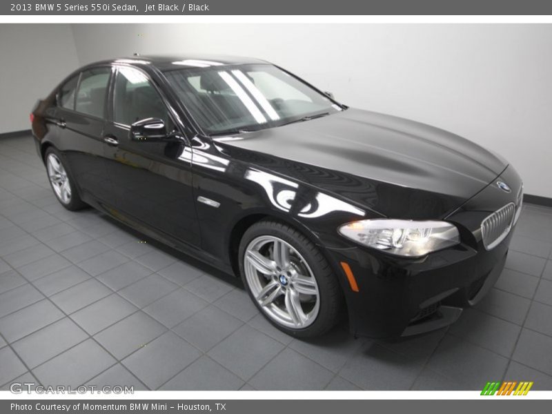 Jet Black / Black 2013 BMW 5 Series 550i Sedan