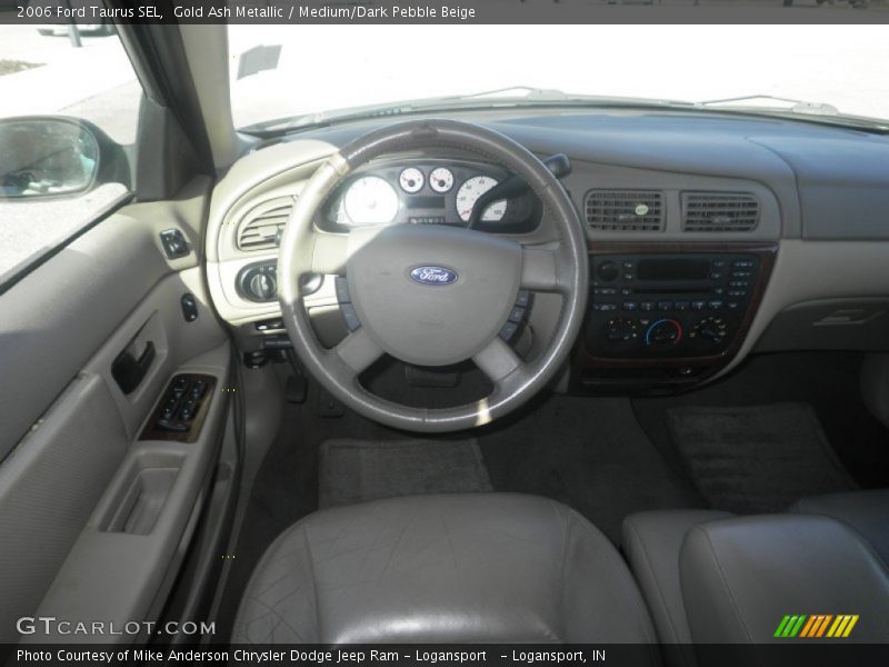 Gold Ash Metallic / Medium/Dark Pebble Beige 2006 Ford Taurus SEL