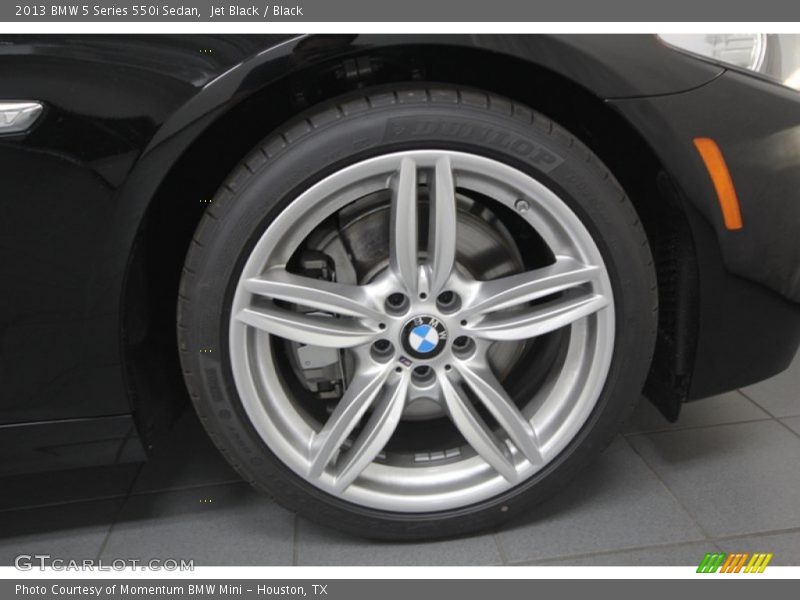 Jet Black / Black 2013 BMW 5 Series 550i Sedan