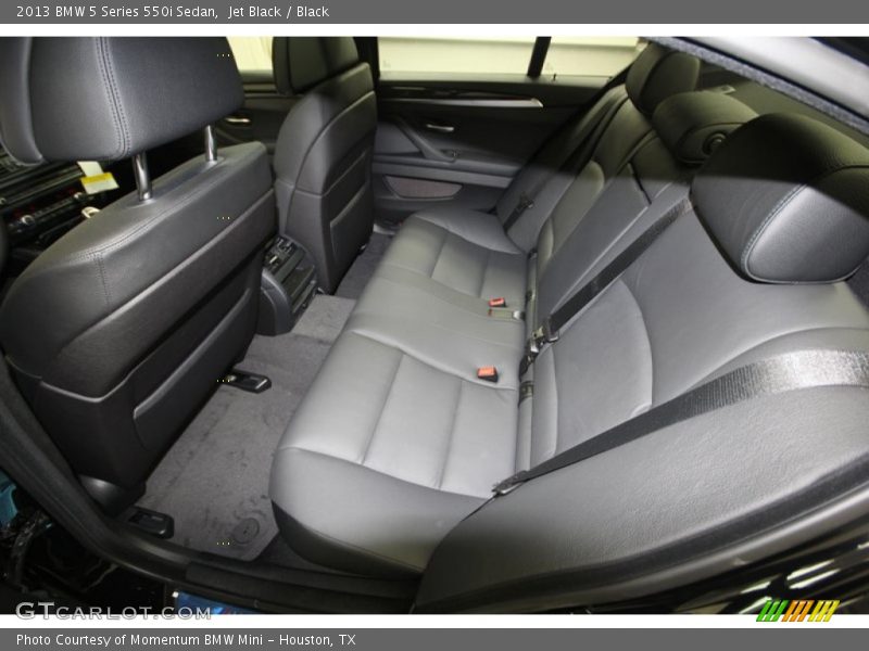 Jet Black / Black 2013 BMW 5 Series 550i Sedan