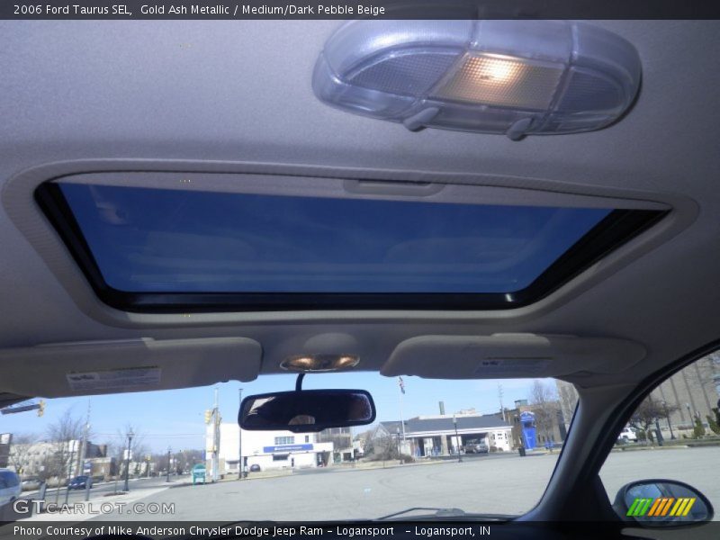 Gold Ash Metallic / Medium/Dark Pebble Beige 2006 Ford Taurus SEL