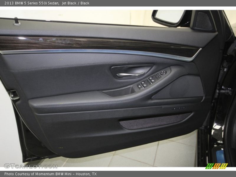 Jet Black / Black 2013 BMW 5 Series 550i Sedan
