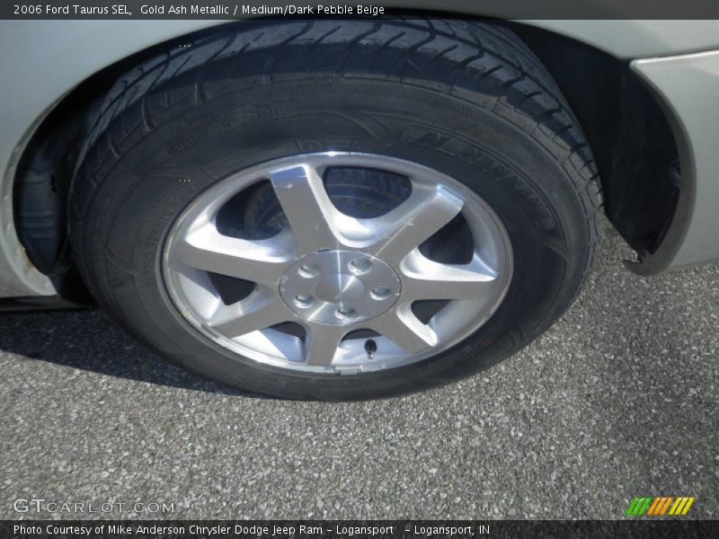 Gold Ash Metallic / Medium/Dark Pebble Beige 2006 Ford Taurus SEL