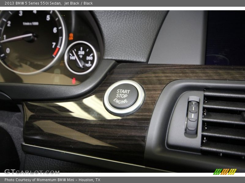 Jet Black / Black 2013 BMW 5 Series 550i Sedan