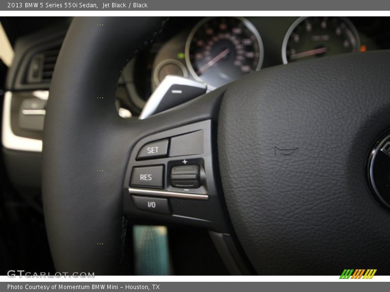 Jet Black / Black 2013 BMW 5 Series 550i Sedan