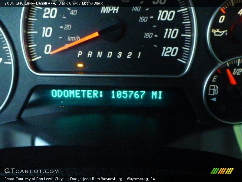 Black Onyx / Ebony Black 2006 GMC Envoy Denali 4x4