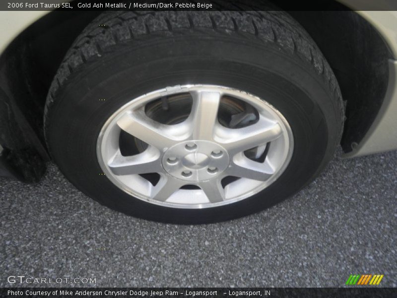 Gold Ash Metallic / Medium/Dark Pebble Beige 2006 Ford Taurus SEL