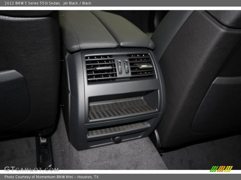 Jet Black / Black 2013 BMW 5 Series 550i Sedan