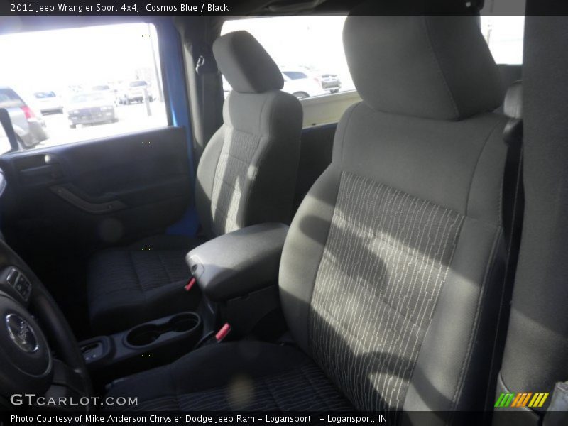 Cosmos Blue / Black 2011 Jeep Wrangler Sport 4x4