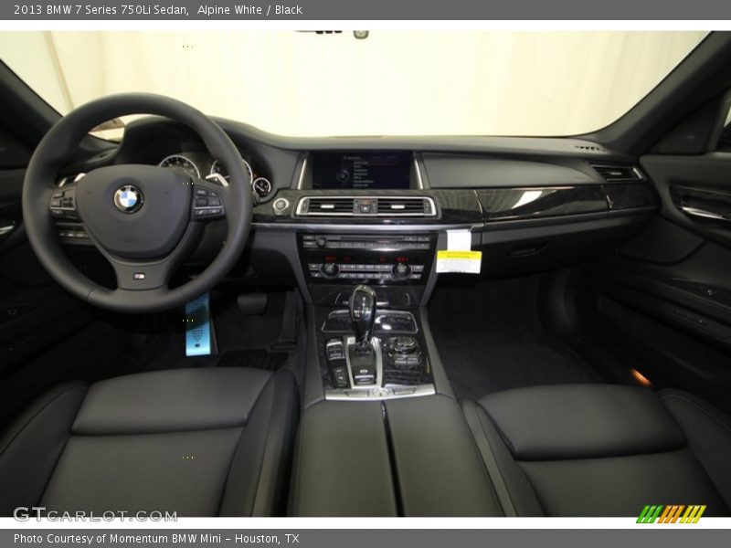 Alpine White / Black 2013 BMW 7 Series 750Li Sedan