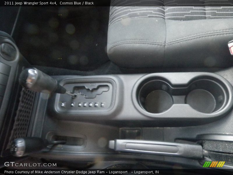Cosmos Blue / Black 2011 Jeep Wrangler Sport 4x4