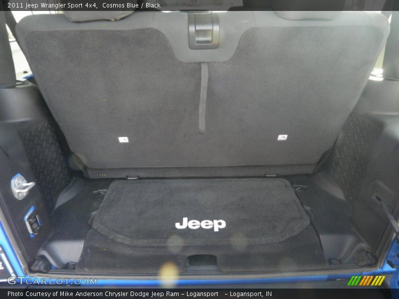 Cosmos Blue / Black 2011 Jeep Wrangler Sport 4x4