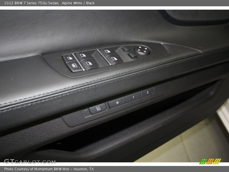 Alpine White / Black 2013 BMW 7 Series 750Li Sedan