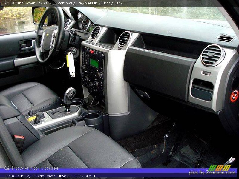 Stornoway Grey Metallic / Ebony Black 2008 Land Rover LR3 V8 SE