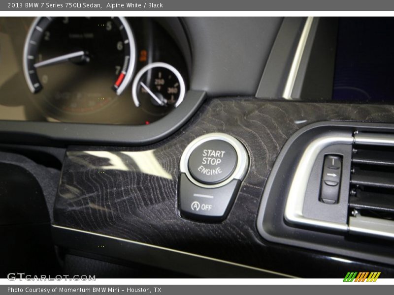 Alpine White / Black 2013 BMW 7 Series 750Li Sedan