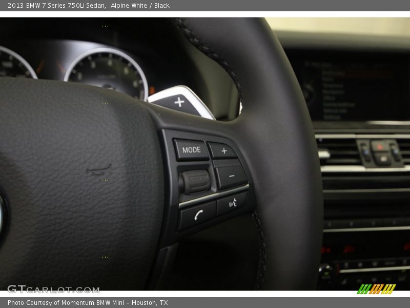 Alpine White / Black 2013 BMW 7 Series 750Li Sedan