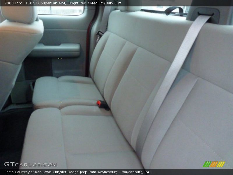Rear Seat of 2008 F150 STX SuperCab 4x4