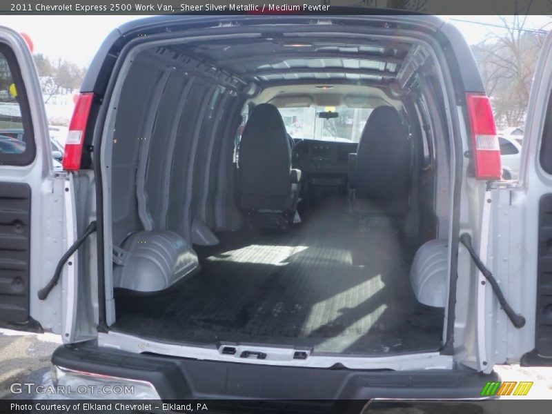 Sheer Silver Metallic / Medium Pewter 2011 Chevrolet Express 2500 Work Van