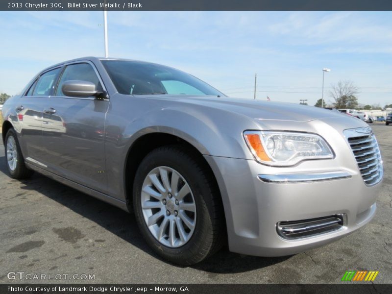 Billet Silver Metallic / Black 2013 Chrysler 300