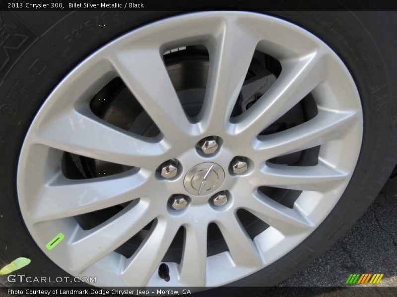 Billet Silver Metallic / Black 2013 Chrysler 300