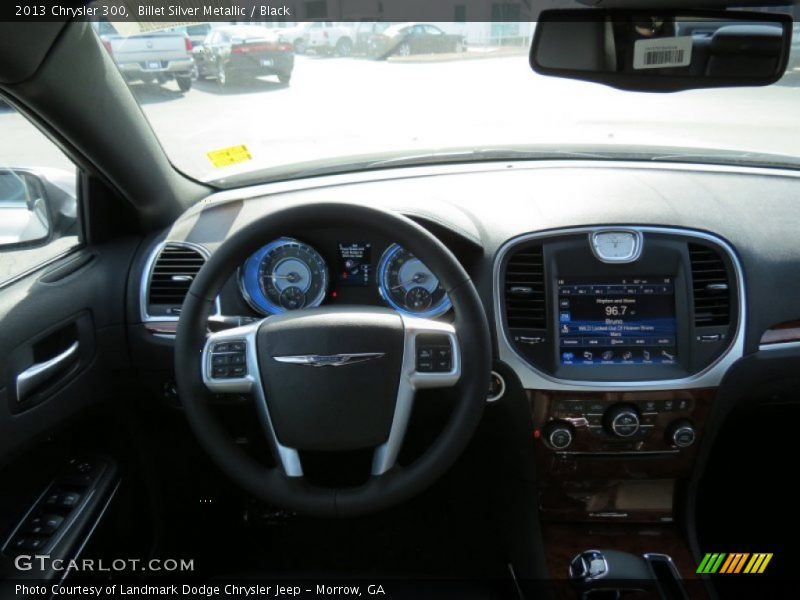 Billet Silver Metallic / Black 2013 Chrysler 300