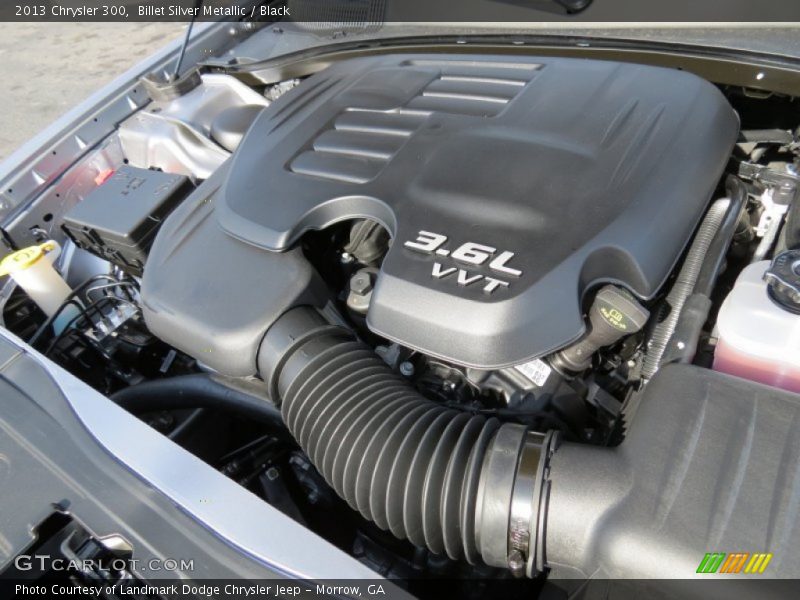 Billet Silver Metallic / Black 2013 Chrysler 300