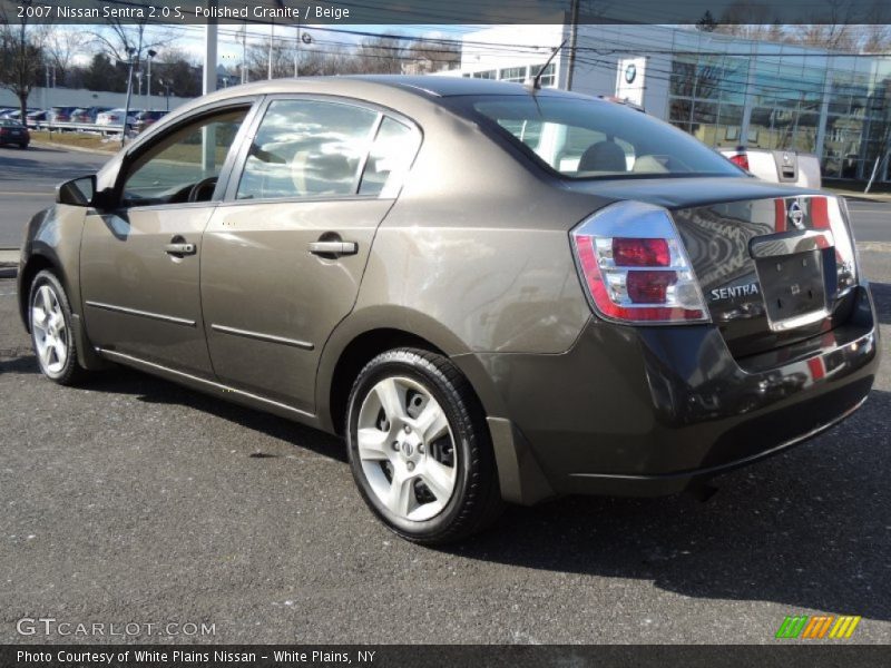 Polished Granite / Beige 2007 Nissan Sentra 2.0 S