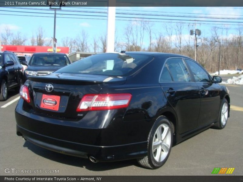 Black / Dark Charcoal 2011 Toyota Camry SE