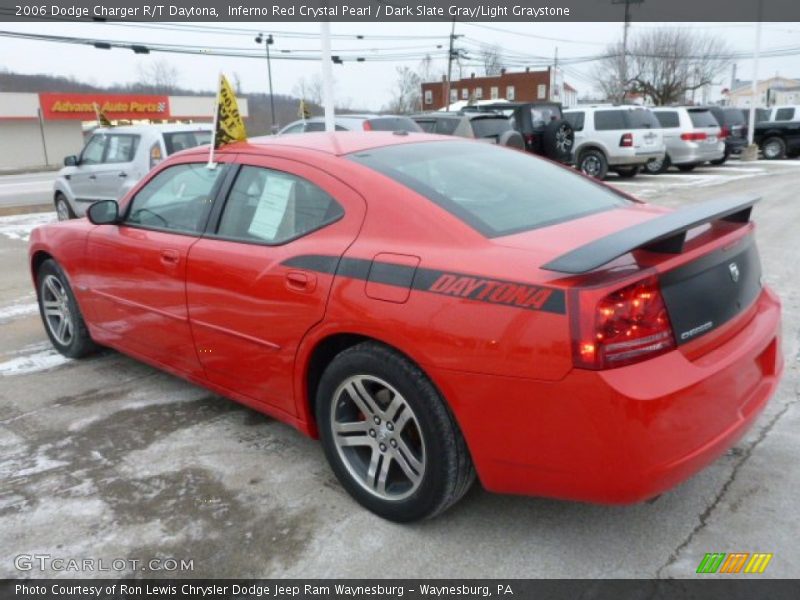 Inferno Red Crystal Pearl / Dark Slate Gray/Light Graystone 2006 Dodge Charger R/T Daytona