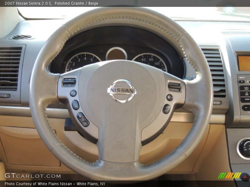 Polished Granite / Beige 2007 Nissan Sentra 2.0 S