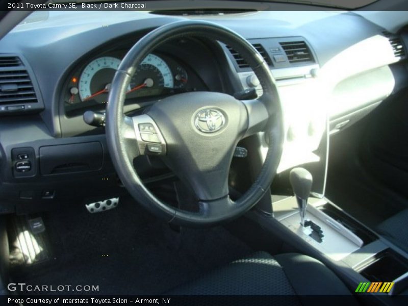 Black / Dark Charcoal 2011 Toyota Camry SE