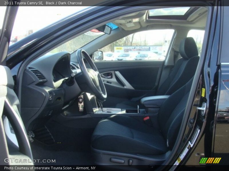 Black / Dark Charcoal 2011 Toyota Camry SE